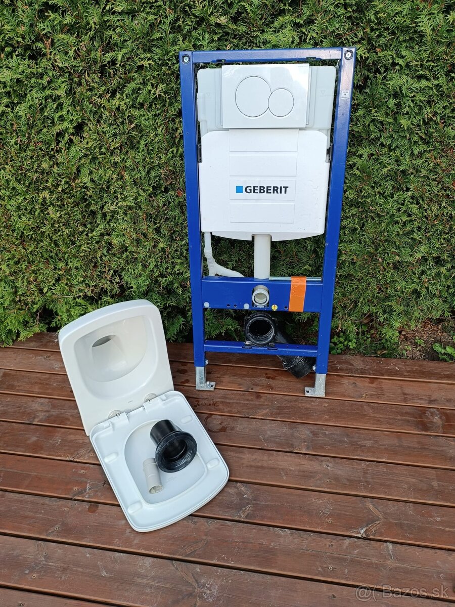 Závesné WC geberit+ WC misa