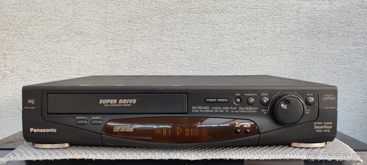 Panasonic videorekordér