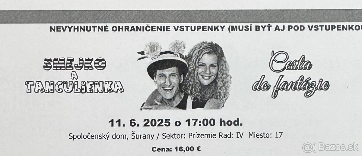 smejko a tanculienka