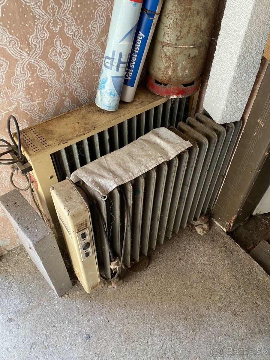 Elektrický radiátor.