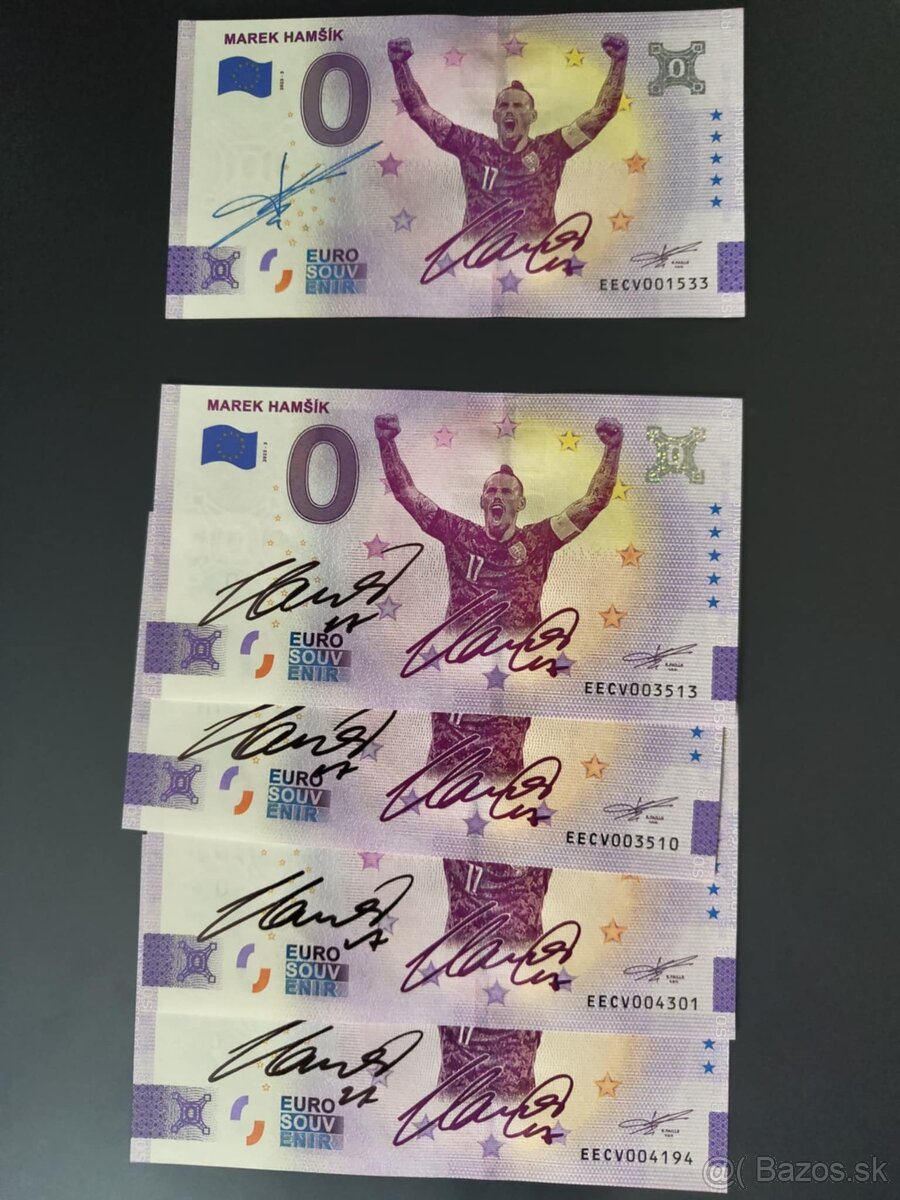 0€ bankovka, 0 eurova bankovka, 0 euro bankovka
