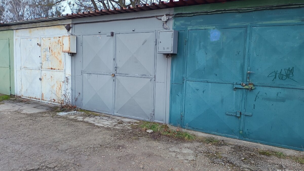 Garáž, predám, Užhorodská ul., Košice - Juh