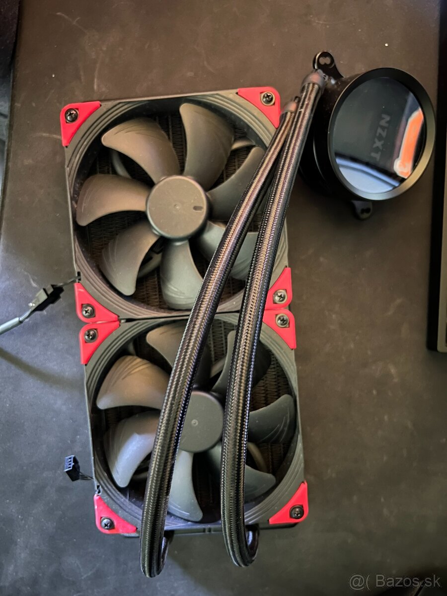 Chladič NZXT Kraken X3 + Noctua fans
