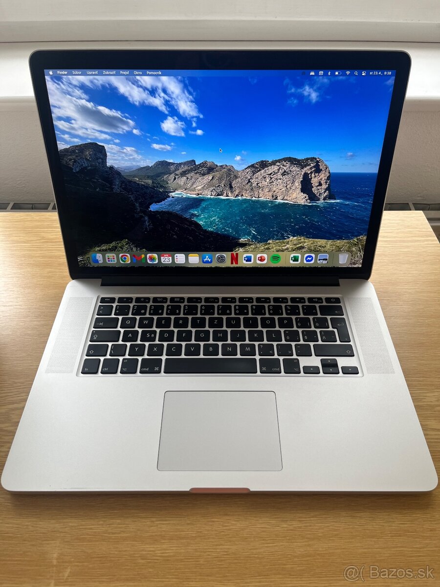 MacBook Pro 15", Mid 2015, Retina.