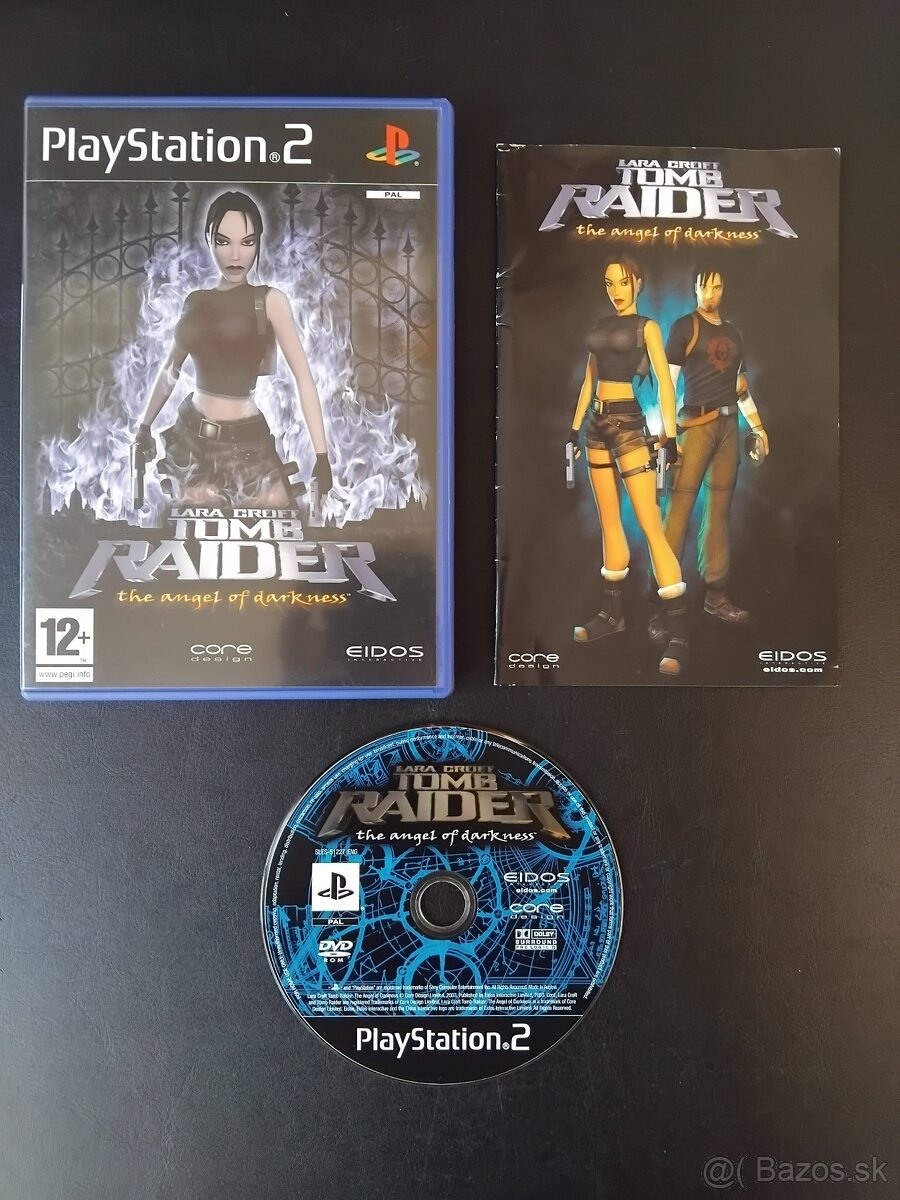 Hra pre PS2 - Lara Croft Tomb Raider The Angel