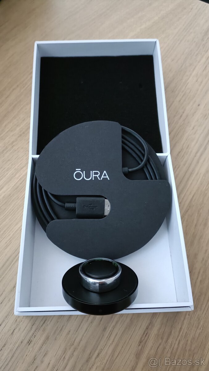 OURA ring Gen3 Heritage Silver US Veľkosť 11