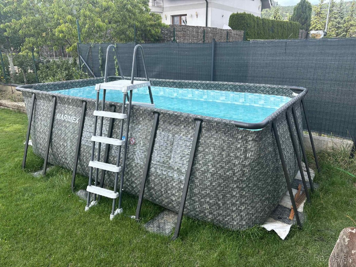Bazén Marimex Florida 2,15x4,00x1,22 m motív Ratan