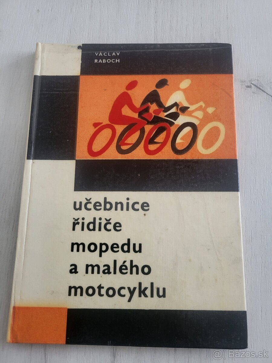Učebnice řidiče mopedu a malého motocyklu.