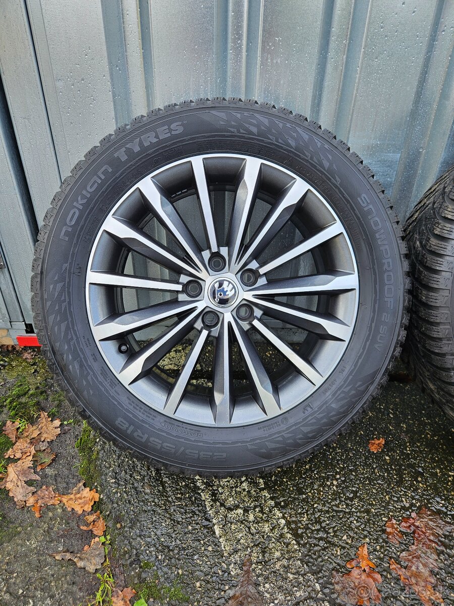 Zimní alu kola Trinity 18" Škoda Kodiaq 235/55 R18