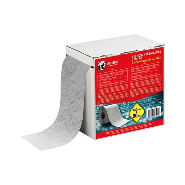 Fleeceový flexi tes. izolačný pás 120mm x 10m - Den Braven