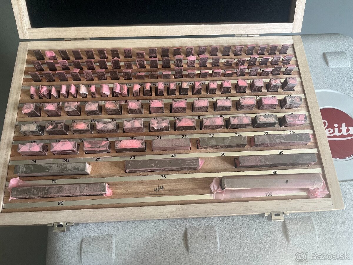 Predám koncové mierky / Johansonky  nové