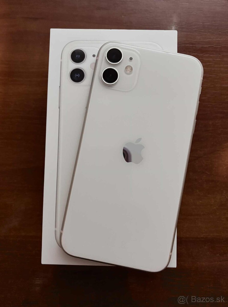 iPhone 11 – 128 GB – biely (výborný stav)