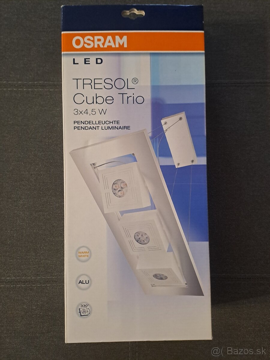 Stropné svietidlo OSRAM LED Tresol Cube trio