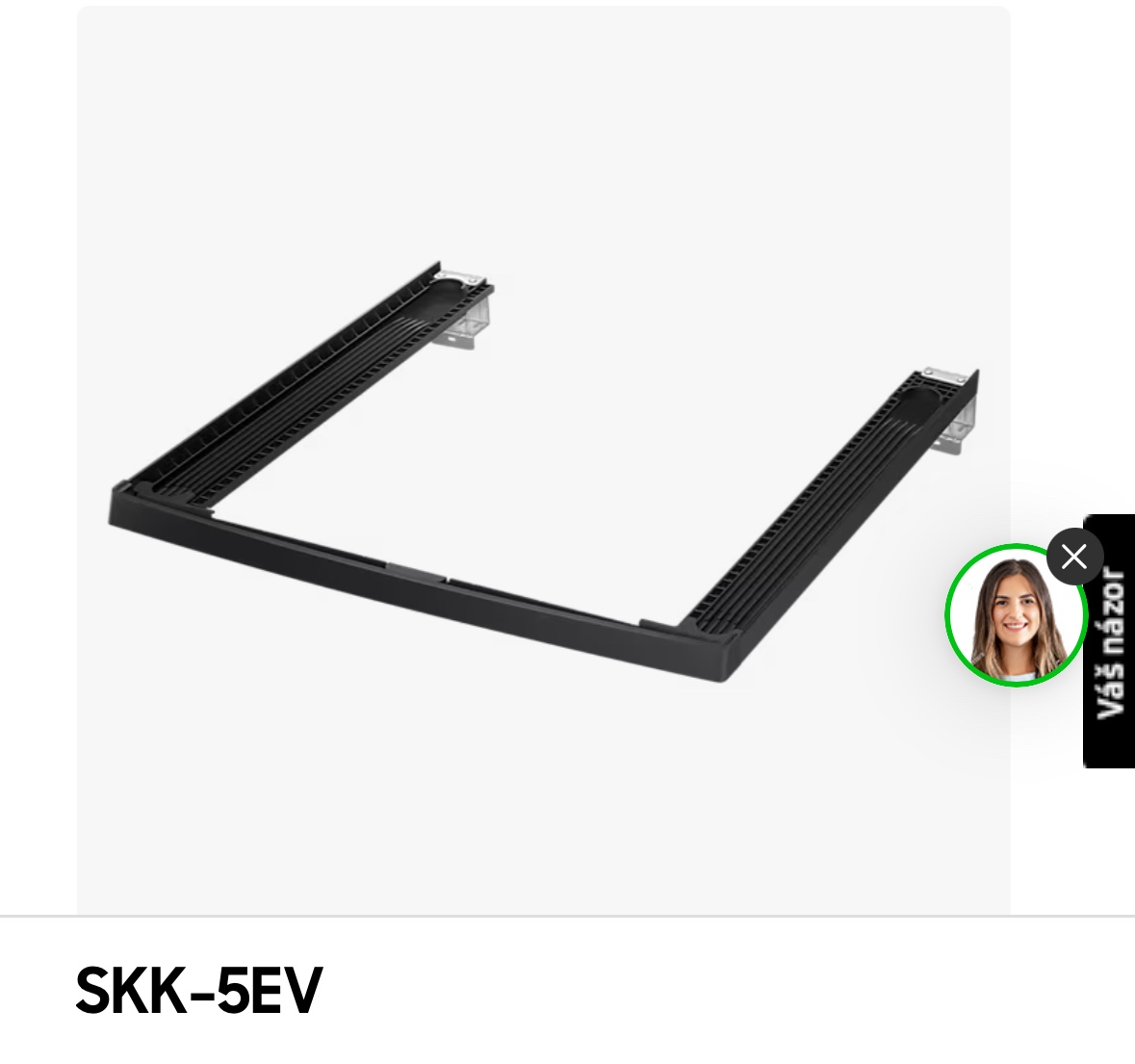 Medzikus medzi práčku a susicku značky Samsung