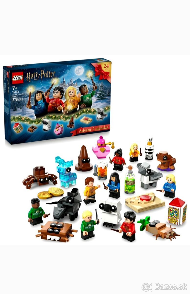 Lego adventný kalendár Harry Potter edícia 2025