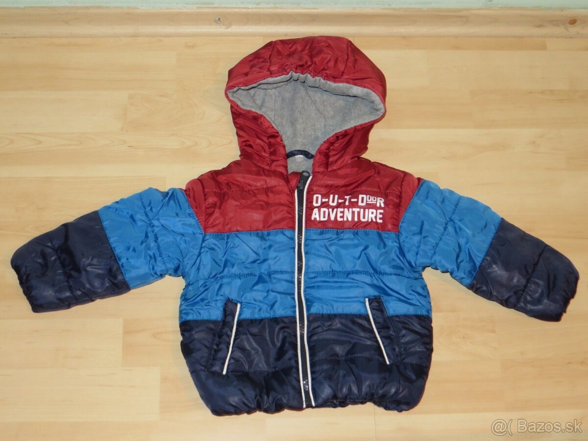 Zimná teplá bunda - veľ. 80