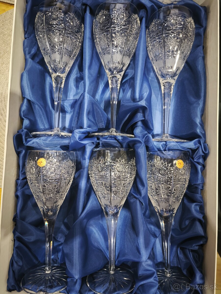 Brusene pohare na vino 200 ml