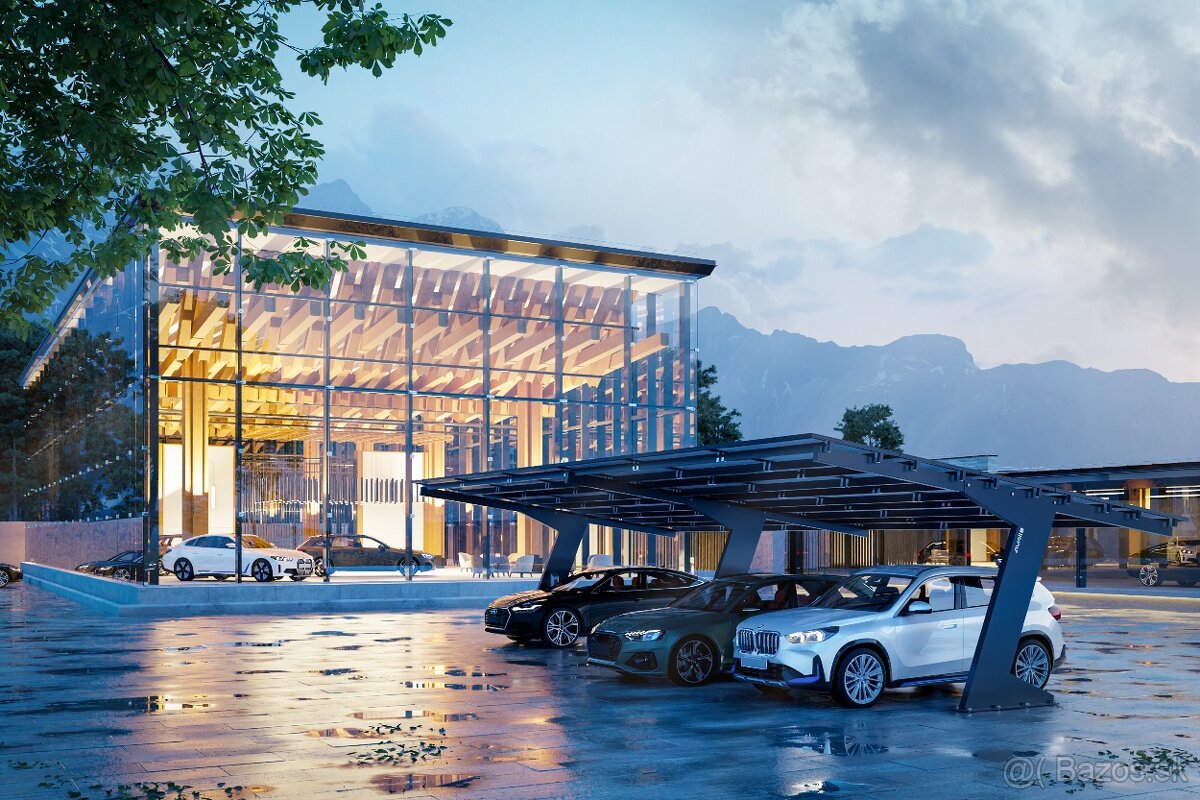 Fotovoltický prístrešok teraz 25% ZĽAVA