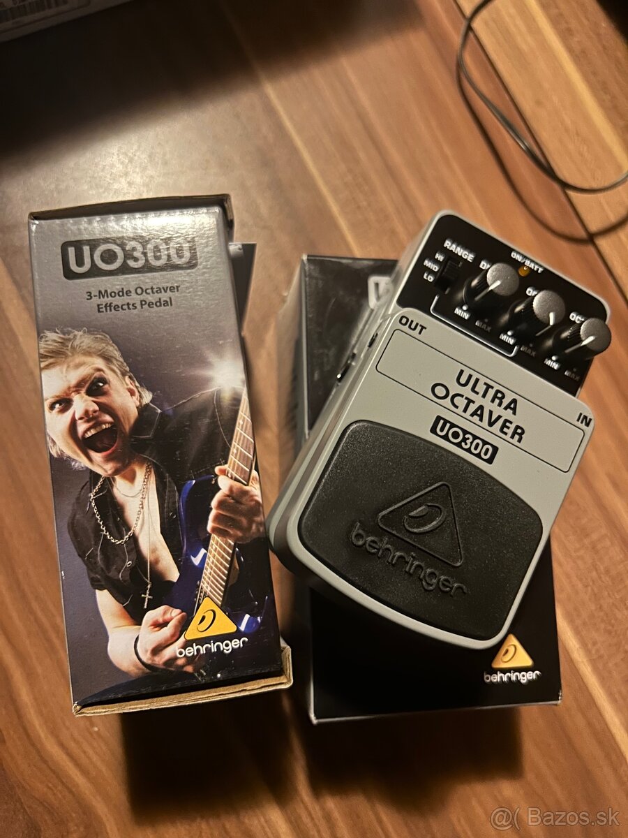 Predám gitarový efekt Behringer UO300