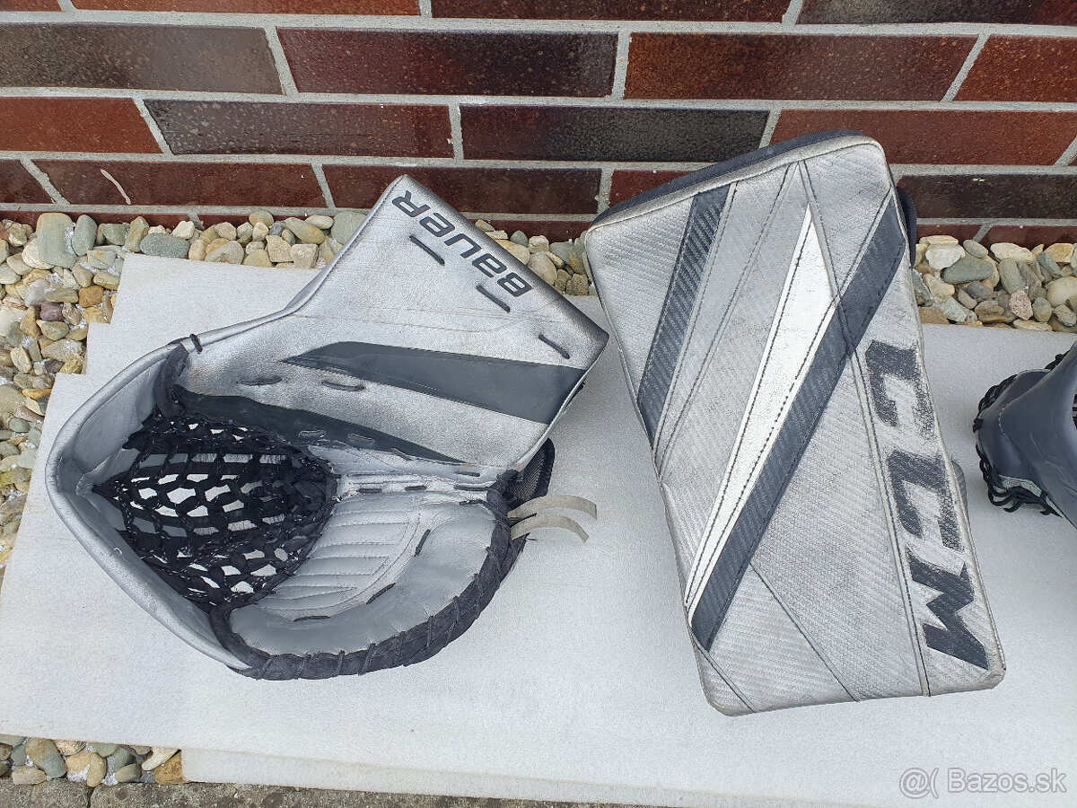 BAUER HYPERLITE 2 lapacka a vyrazacka CCM Eflex 5 Pro