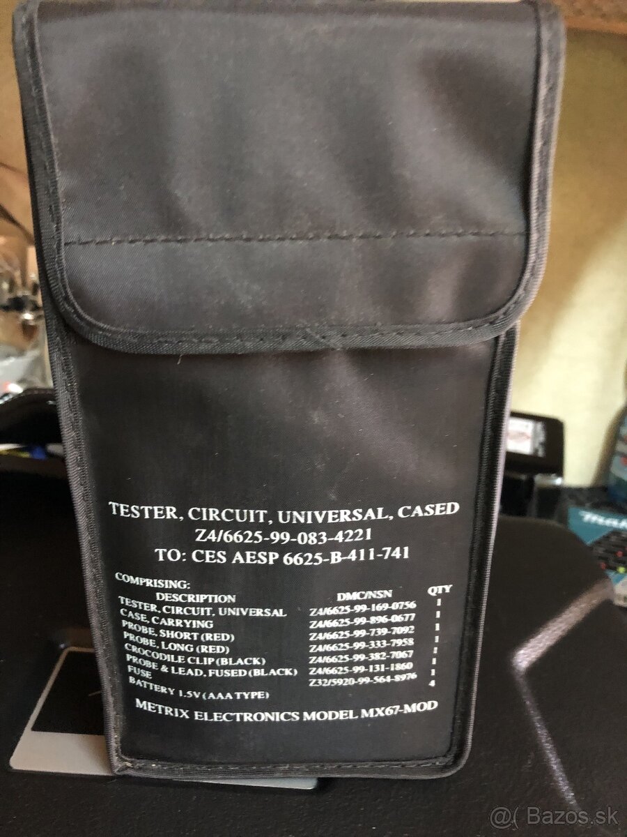 Predám multimeter-tester METRIX MX67