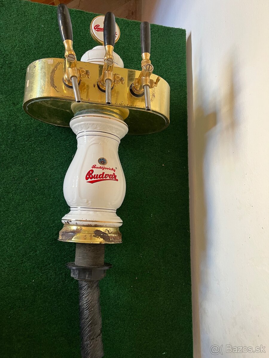 Pipa na pivo budvar Výčap