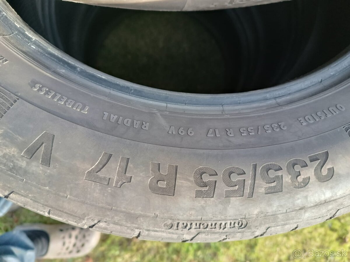 Letné pneumatiky Continental 235/55 R17