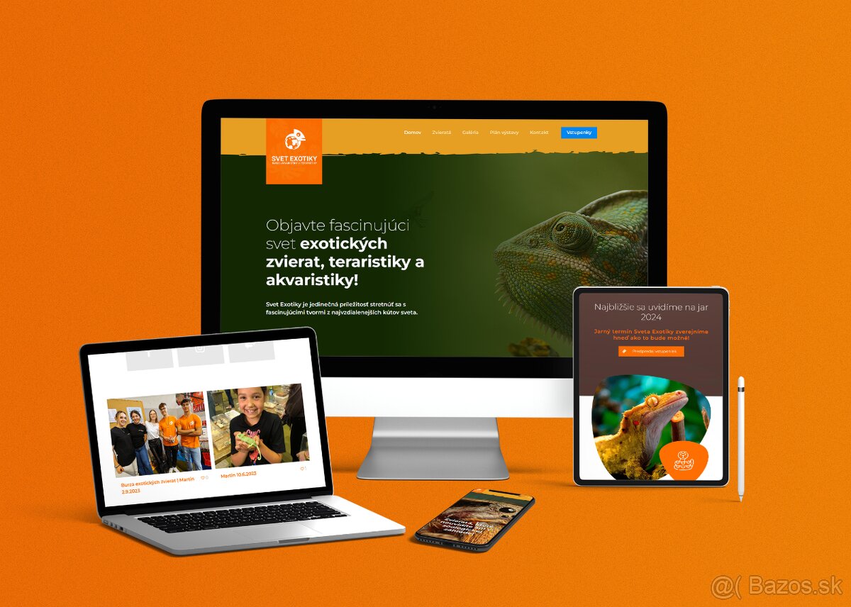 Moderný web/e-shop na mieru riešenie pre malé/stredné firmy