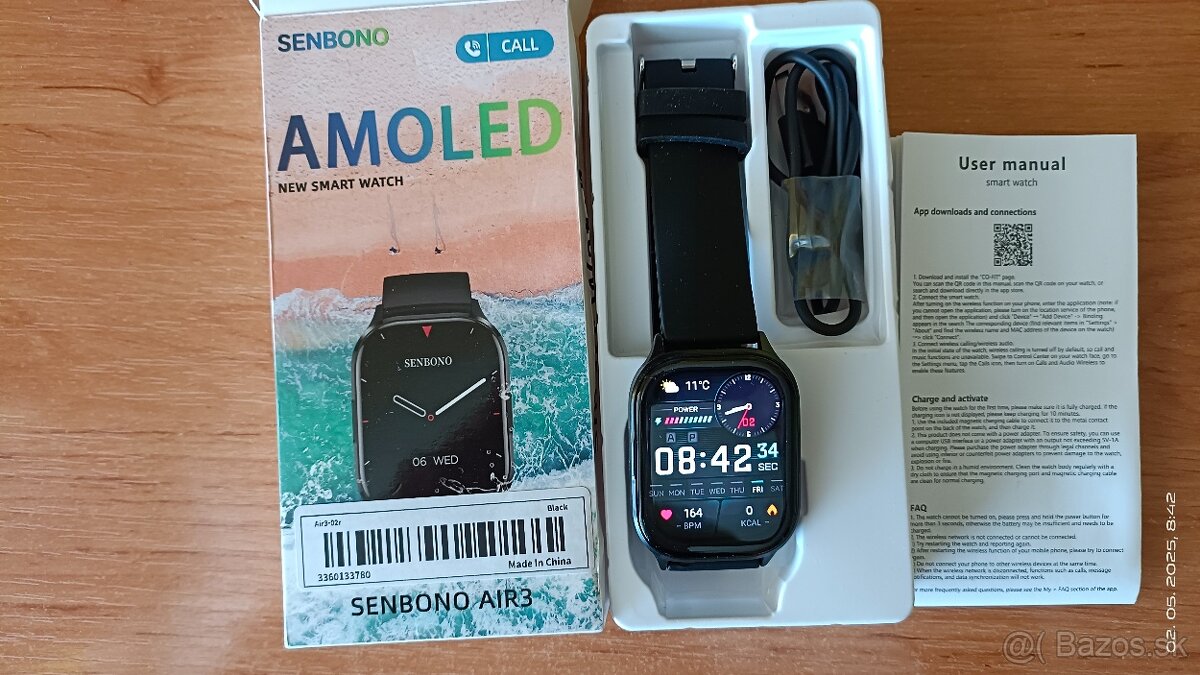 Smart Watch hodinky SENBONO