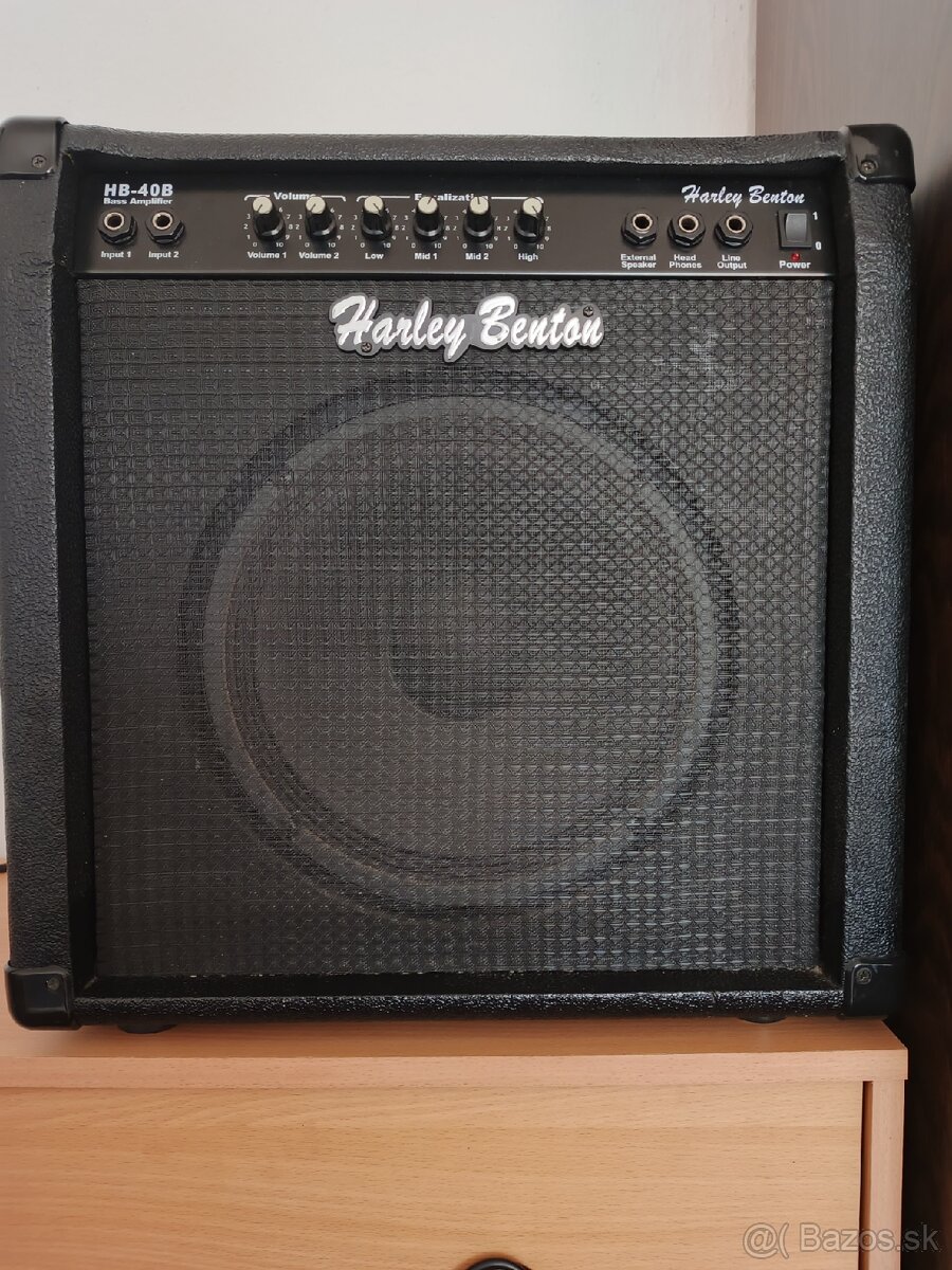 Basové/ basgitarové kombo Harley Benton HB -40 B