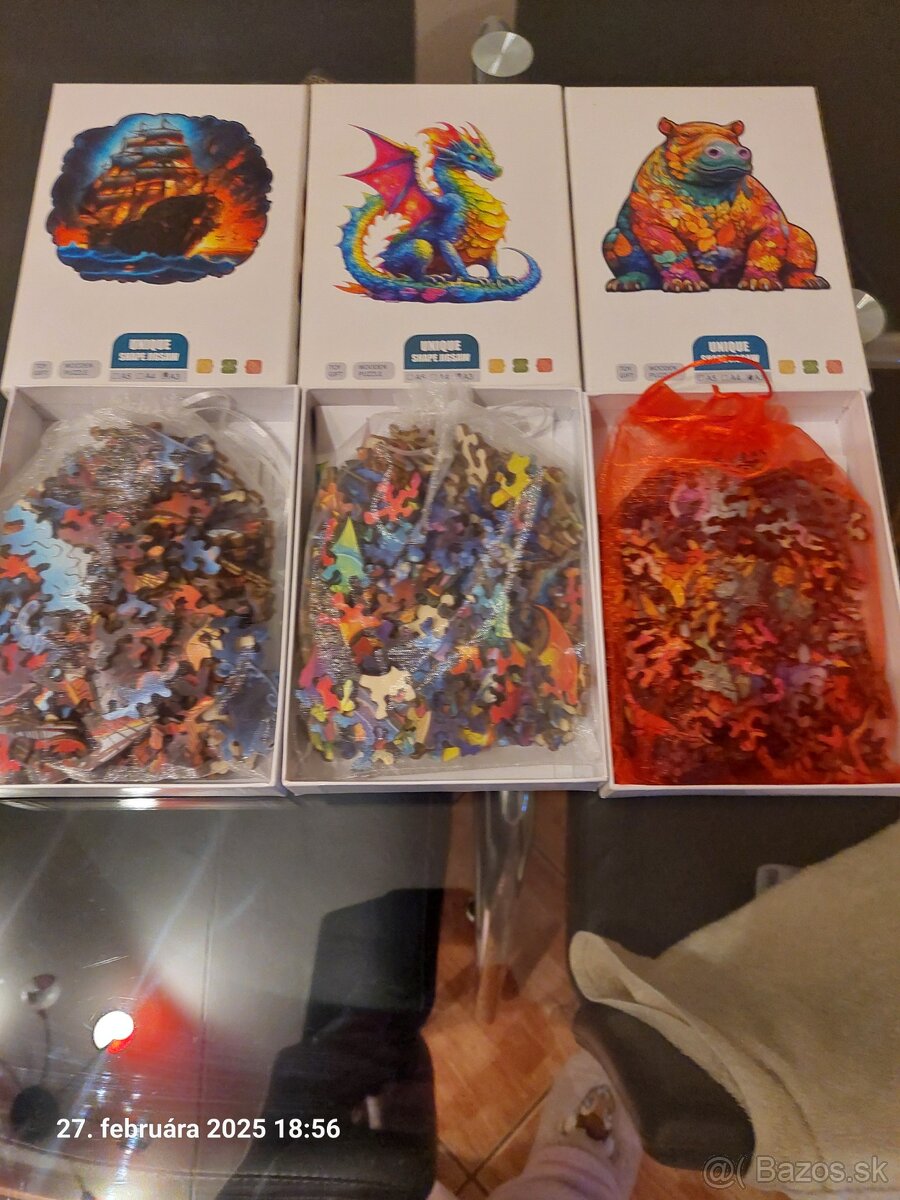 Wooden puzzle + hra zadarmo