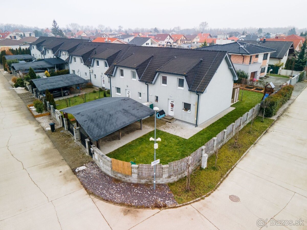 PRENÁJOM: Rodinný dvojdom v Malinove