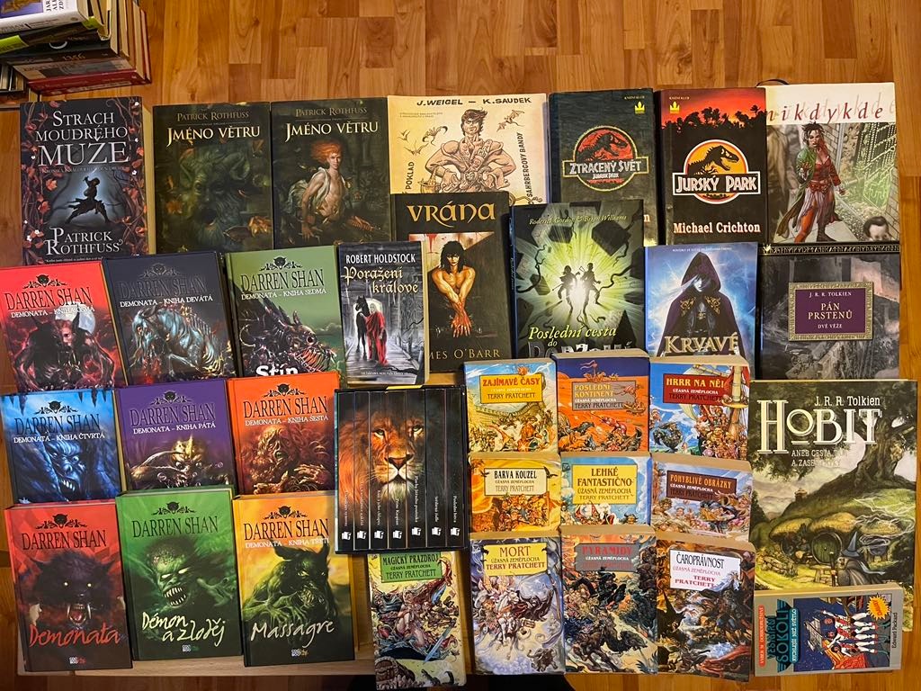 Harry Potter,Zaklínač,Narnie,Stephen King,Dvůr trnů a růží