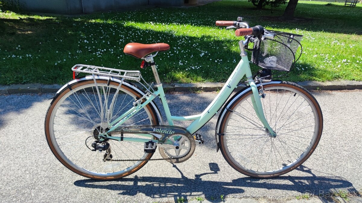 Dámsky mestský retro bicykel 28" Viking
