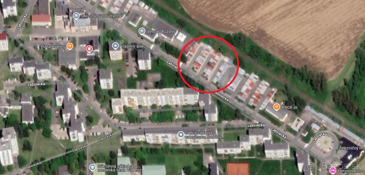 Prenájom garáže na Laboreckej ulici