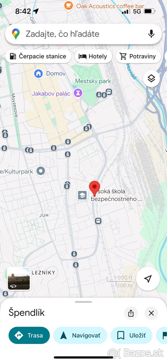 Garáž s elektrickou bránou na prenájom Jantárová