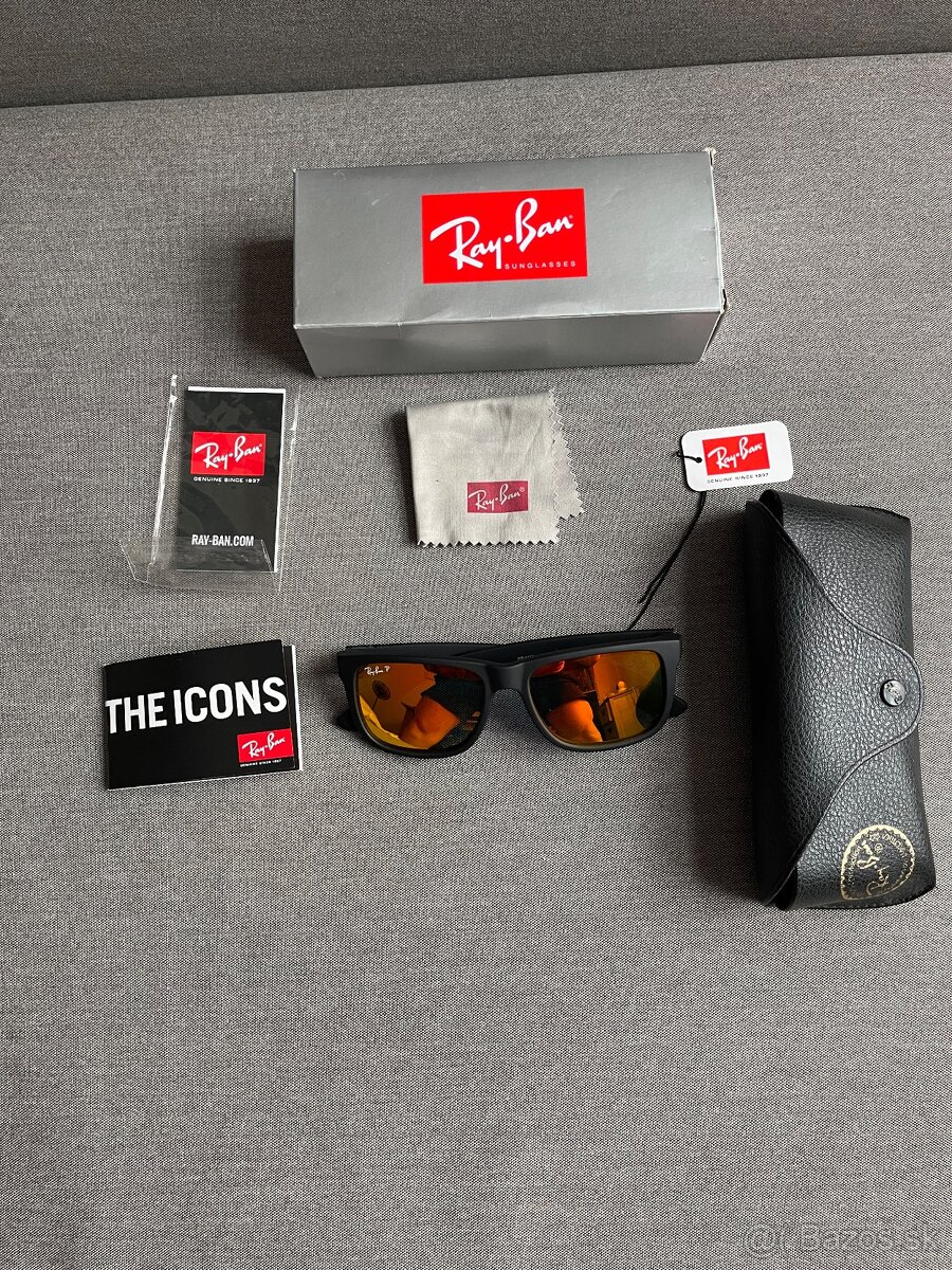 Ray Ban Justin Orange Polarised 4165