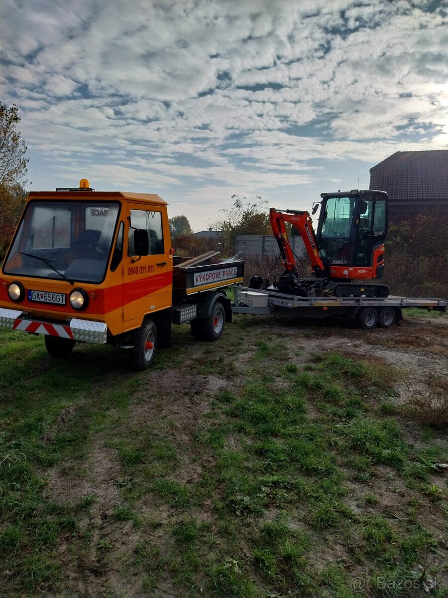 Výkopové práce...eustav s.r.o.