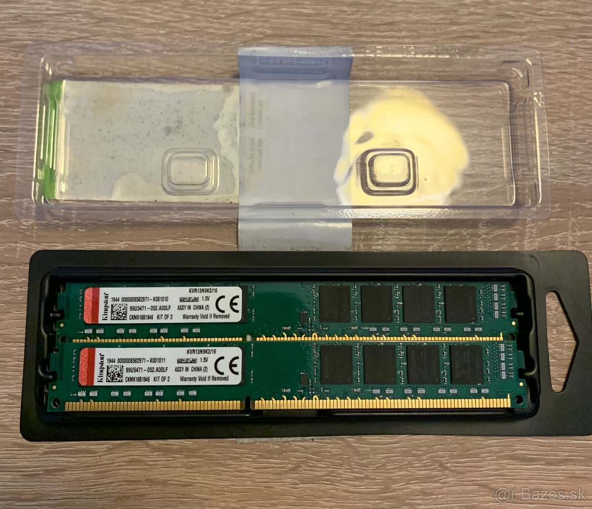 Predám pamäť Kingston DDR3 KIT 16GB (2x8GB)