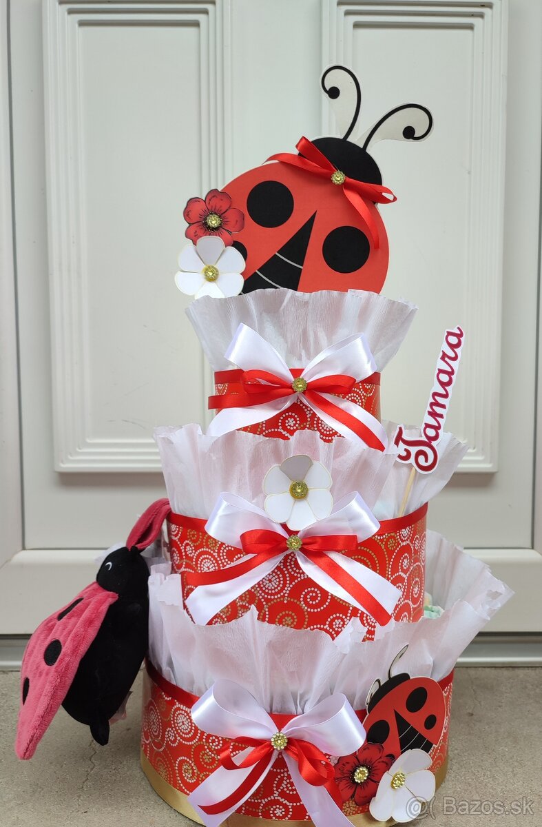 Plienková torta lienka