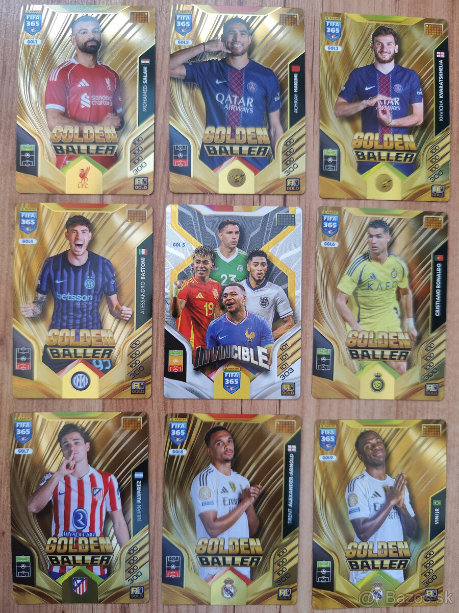 Futbalové kartičky Adrenalyn - Fifa 365 2026