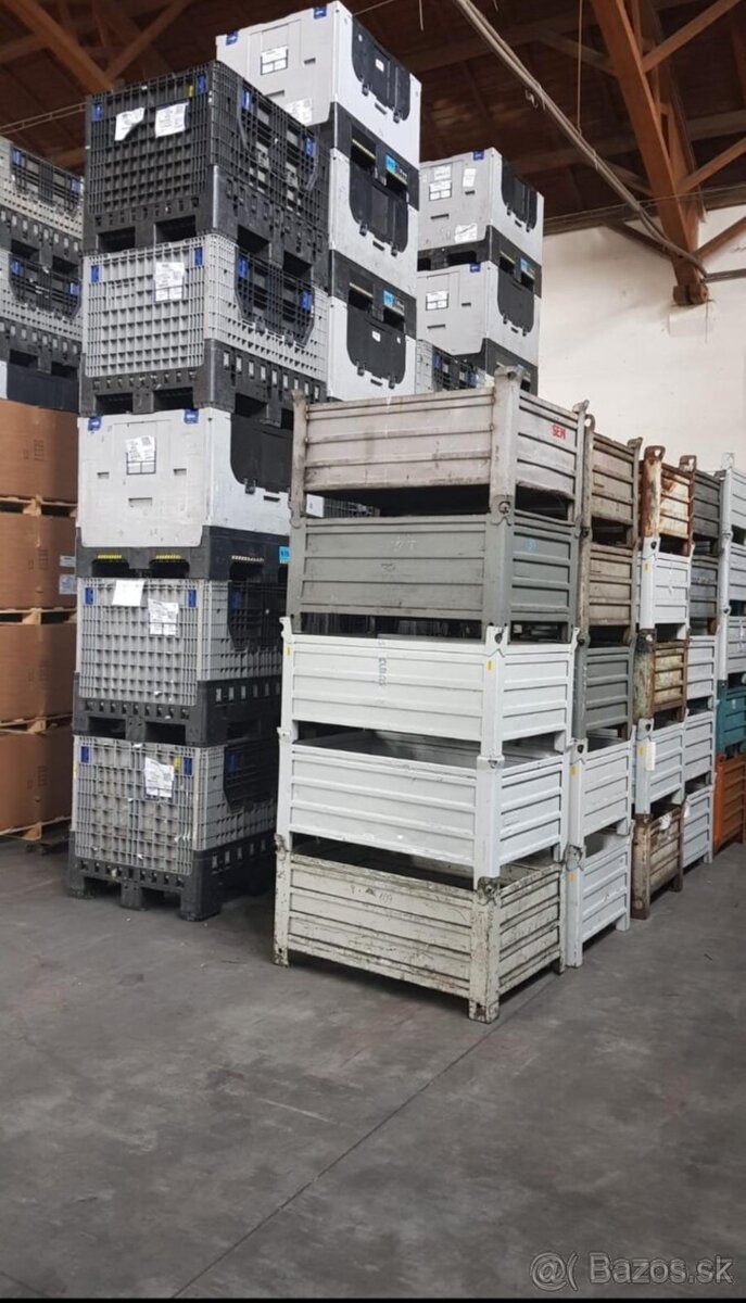 Kupim kovové bedne Mars,gitterboxy a plastové boxy