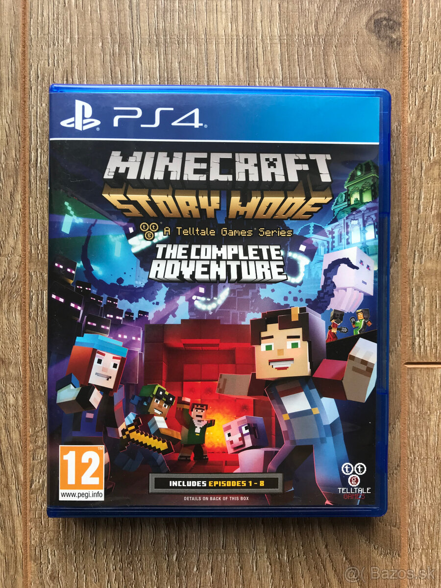 Minecraft Story Mode The Complete Adventure na Playstation 4