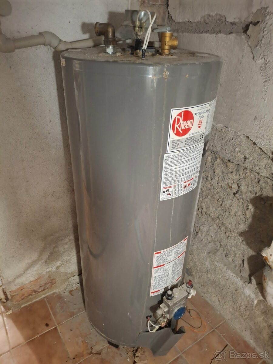 Rheem plynový bojler
