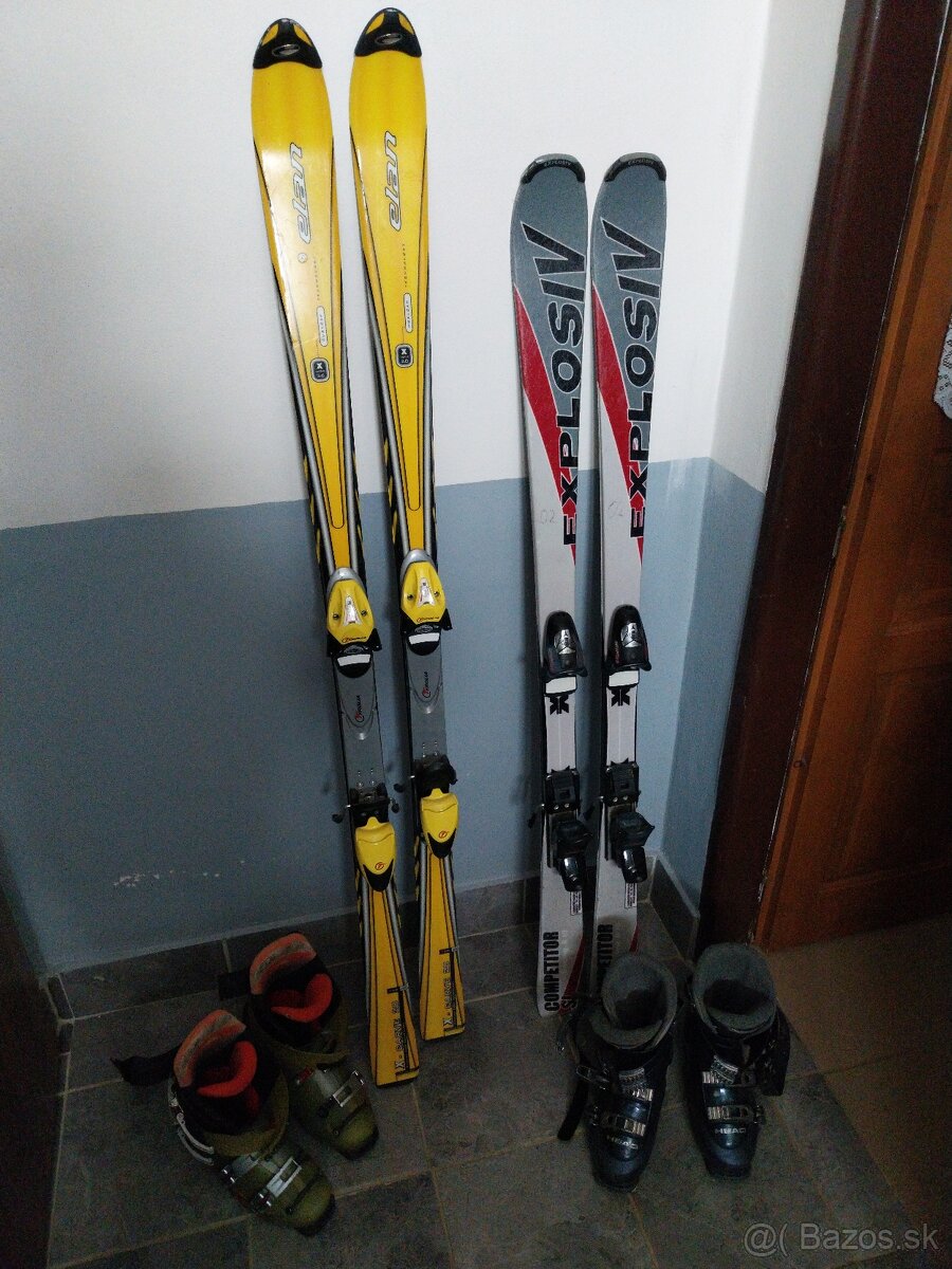 Lyže 2 páry