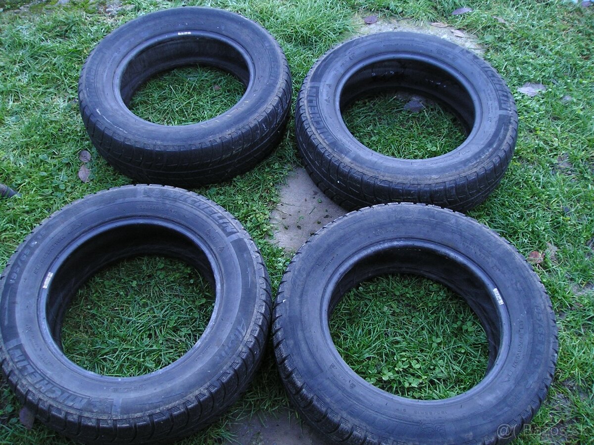 stare zimne gumy MICHELIN 195/65 r15, 4ks