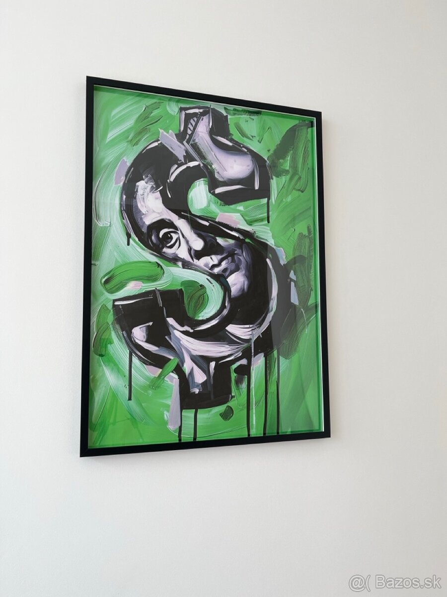 HUSTLE - Vytlaceny obraz - najvyssia kvalita tlace