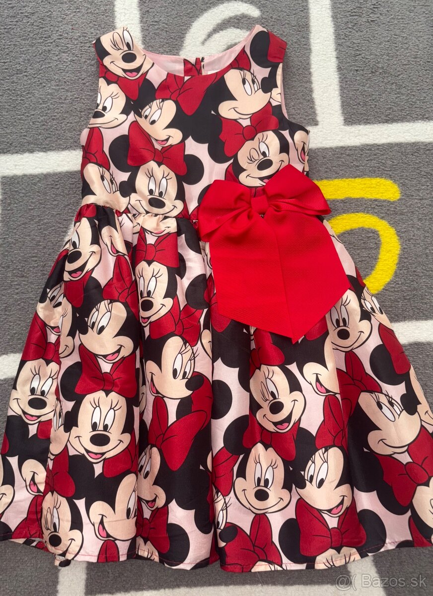 Šaty H&M Minnie v.128 top stav