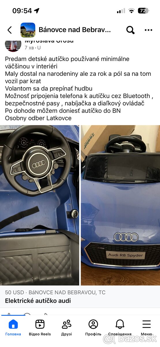 Elektrické autíčko