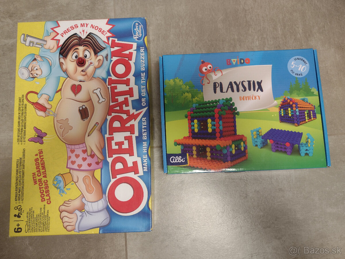 Spoločenské hry Playstix, Operacia